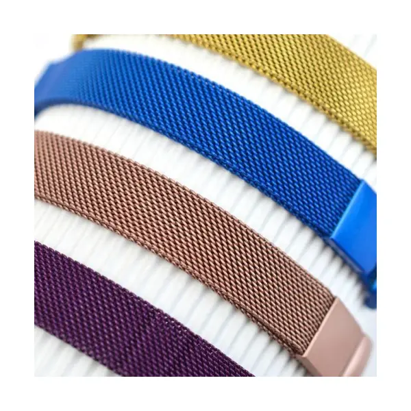 РЕМІНЕЦЬ ДЛЯ XIAOMI MI BAND 8, 9, 10 MILANESE LOOP ROSE GOLD
