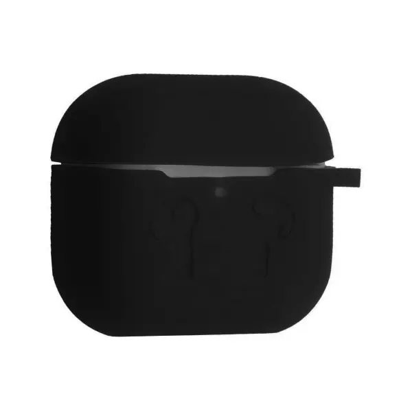 ЧОХОЛ ДЛЯ AIRPODS 4 СИЛІКОНОВИЙ 2MM (ТЕХ. ПАК), ЧОРНИЙ