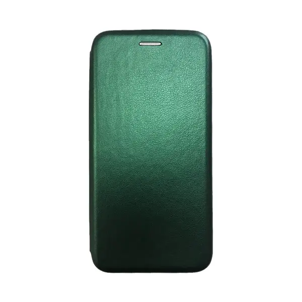 ЧОХОЛ-КНИЖКА LEVEL ДЛЯ REDMI 13C, POCO C65 MIDNIGHT ЗЕЛЕНИЙ