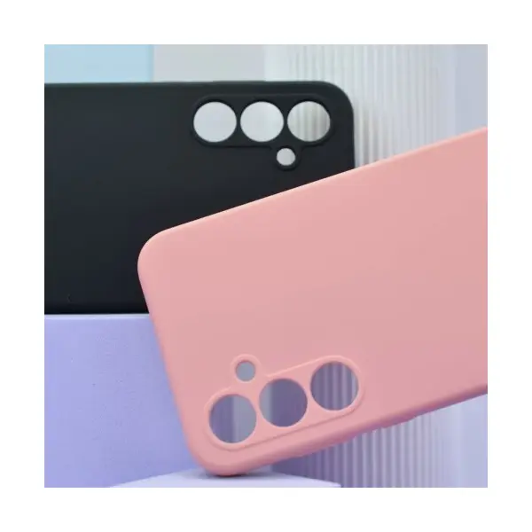 MR4_100253 Чохол silicone case luxury для samsung s24 ultra light рожевий PRC