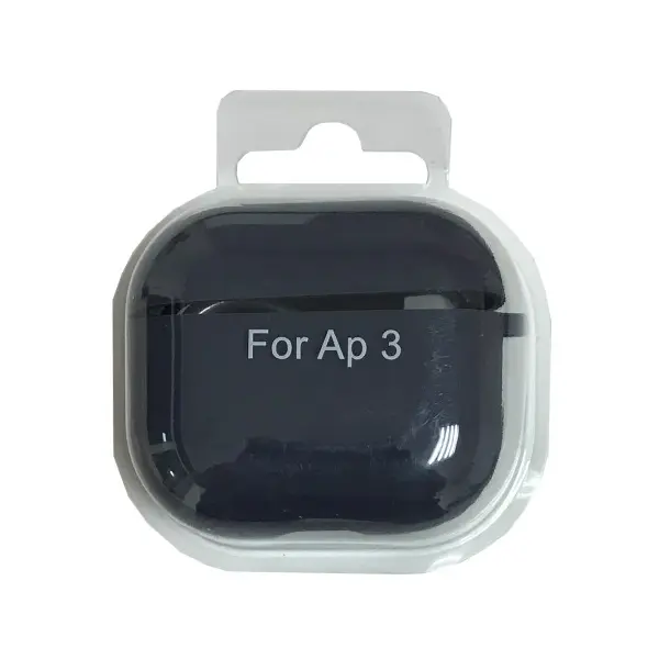 MR4_99819 Чохол для airpods 3 silicone case, microfiber midnight синій 