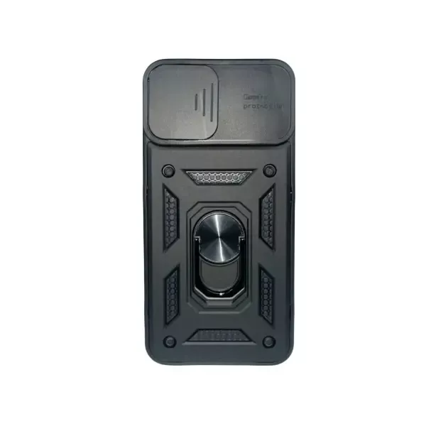 MR4_100089 Чохол-бампер захисний protective для redmi note 12 4g, чорний 
