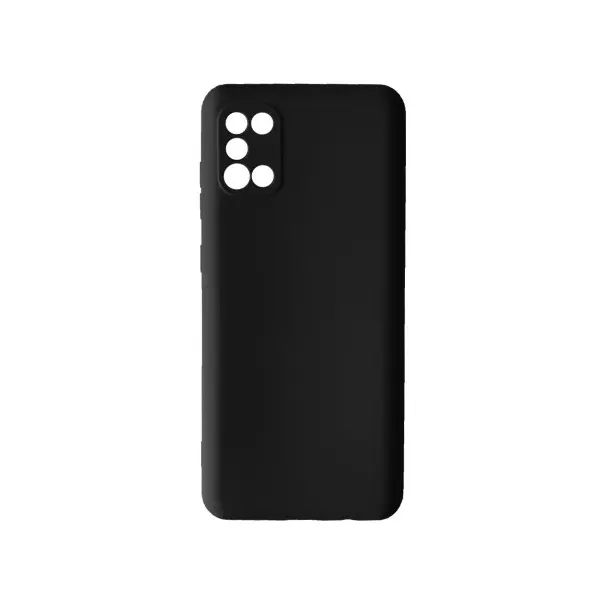 ЧОХОЛ SILICONE CASE CAMERA (NO LOGO) ДЛЯ SAMSUNG A31 (A315), ЧОРНИЙ