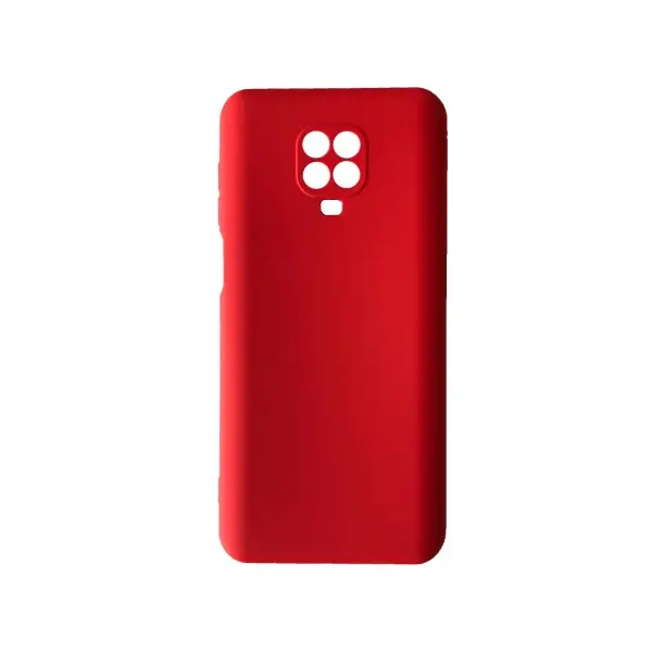MR4_100574 Чохол silicone case camera (no logo) для redmi note 9s, 9pro червоний 