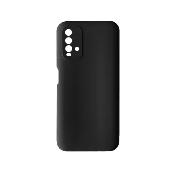 MR4_100569 Чохол silicone case camera (no logo) для redmi note 9, чорний 