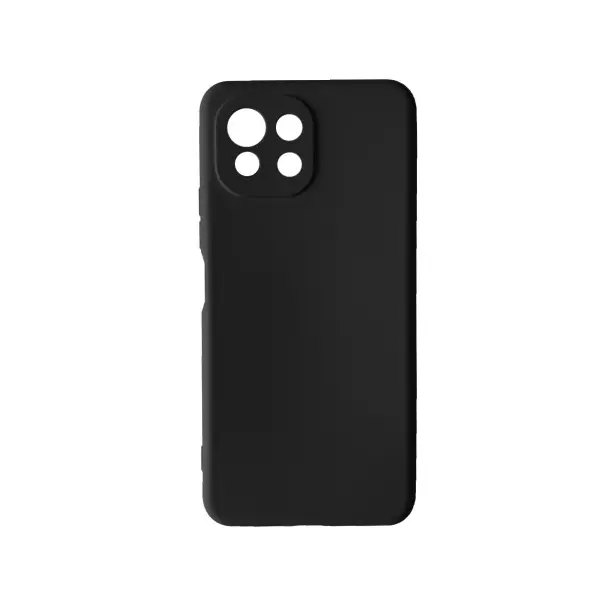 ЧОХОЛ SILICONE CASE CAMERA (NO LOGO) ДЛЯ XIAOMI MI 11 LITE, ЧОРНИЙ
