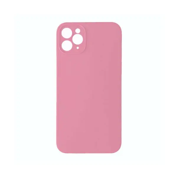 ЧОХОЛ SILICONE CASE FULL CAMERA SQUARE SIDE COPY ДЛЯ IPHONE 11 PRO РОЖЕВИЙ