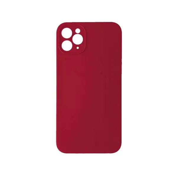 MR4_100797 Чохол silicone case full camera square side copy для iphone 11 pro rose 