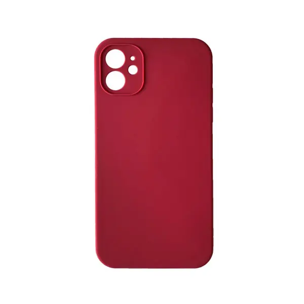 MR4_100808 Чохол silicone case full camera square side copy для iphone 11 rose 