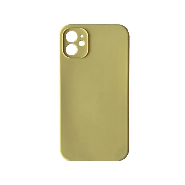 MR4_100806 Чохол silicone case full camera square side copy для iphone 11 жовтий 