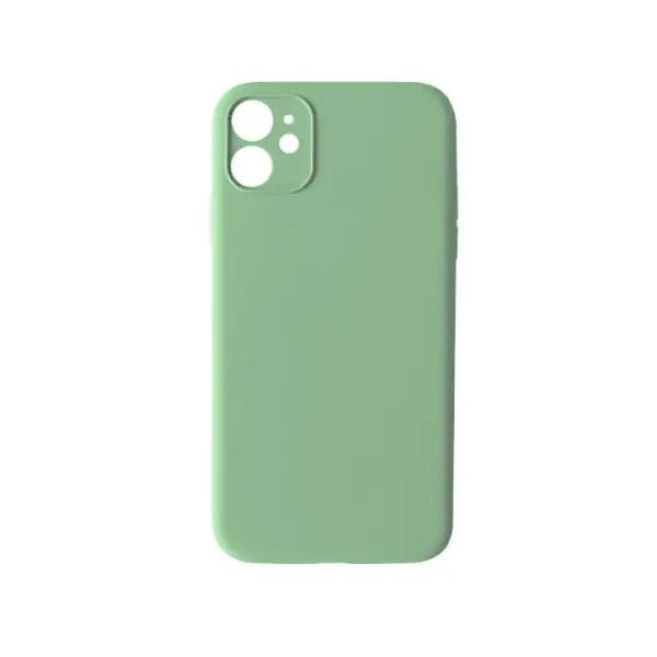 ЧОХОЛ SILICONE CASE FULL CAMERA COPY ДЛЯ IPHONE 11 (68) FRESH ЗЕЛЕНИЙ
