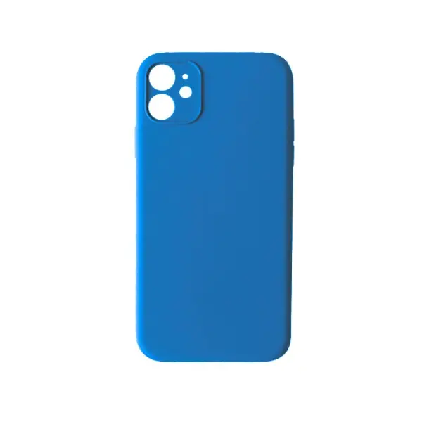 ЧОХОЛ SILICONE CASE FULL CAMERA COPY ДЛЯ IPHONE 11 (70) NEW LAKE СИНІЙ