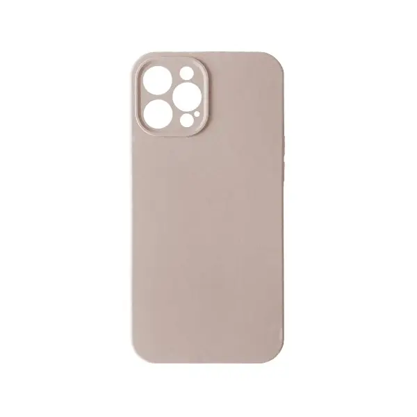 ЧОХОЛ SILICONE CASE FULL CAMERA COPY ДЛЯ IPHONE 12 PRO MAX (75) CHALK РОЖЕВИЙ