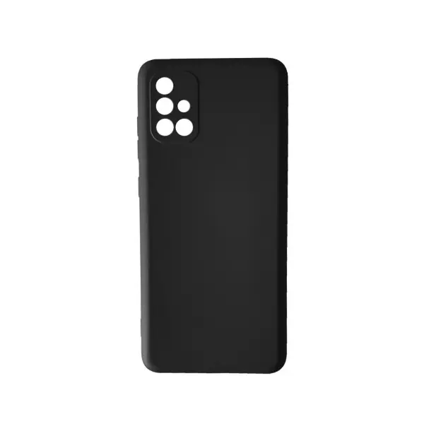 MR4_101040 Чохол silicone case camera (no logo) для samsung a71 (a715), чорний 