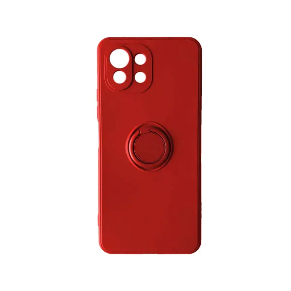 MR4_101156 Чохол ring case для xiaomi mi 11 lite 5g, 11 lite ne червоний 