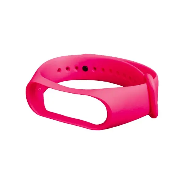MR4_101298 Ремінець для xiaomi mi band 5, 6 hot рожевий 