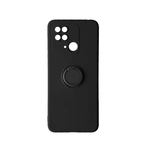 MR4_101811 Чохол ring case для redmi 10c, чорний 
