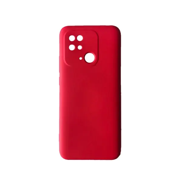 MR4_102056 Чохол silicone case camera (no logo) для redmi 10c червоний 