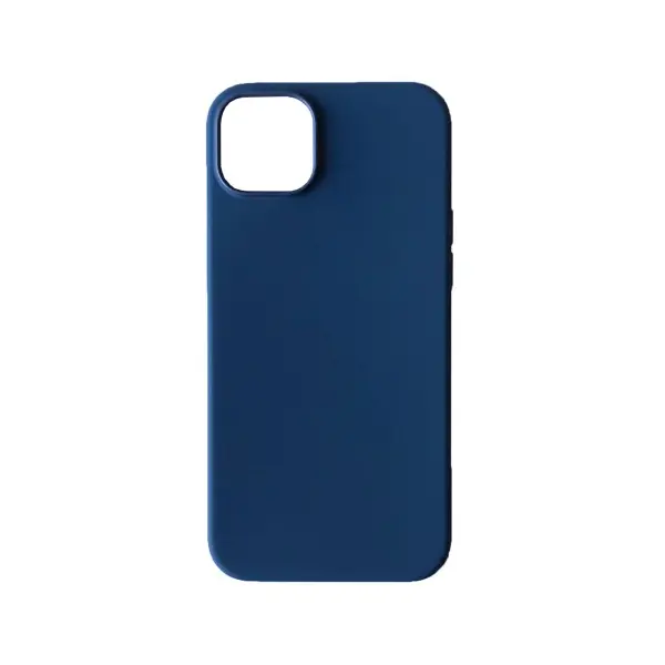 MR4_102394 Чохол silicone case copy with magsafe для iphone 14 pro max storm синій 