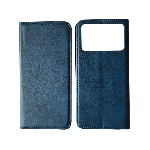 ЧОХОЛ-КНИЖКА BLACK TPU MAGNET ДЛЯ XIAOMI POCO C40 СИНІЙ