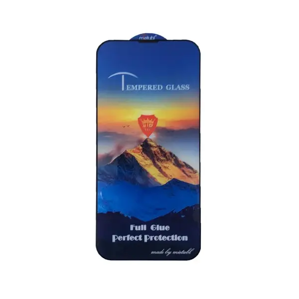 ЗАХИСНЕ СКЛО FULL GLUE ДЛЯ IPHONE 14 PLUS, 13 PRO MAX, ЧОРНИЙ (ТЕХ. ПАК)