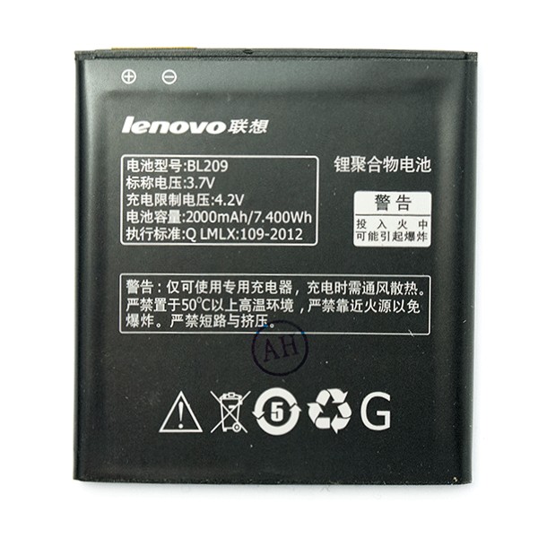 MR1_92198 Акумулятор телефона для lenovo bl209 a516, a706, a760, a630e, a820e PRC