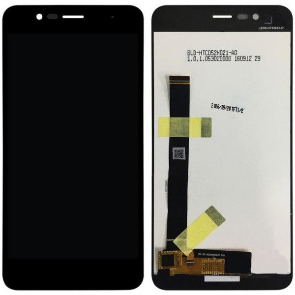 MR1_92176 Дисплей телефона для asus zenfone 3 max (zc520tl), у зборі з сенсором, чорний PRC
