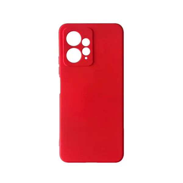 ЧОХОЛ SILICONE CASE CAMERA (NO LOGO) ДЛЯ REDMI NOTE 12 4G ЧЕРВОНИЙ