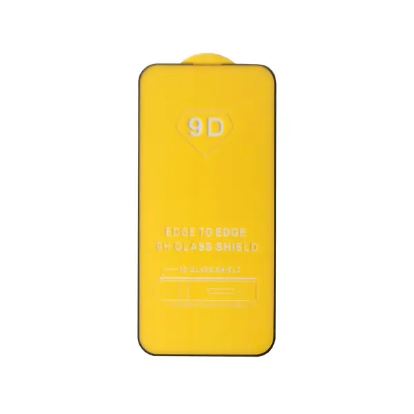 MR4_103828 Захисне скло 9d iphone 14 pro max, чорний (тех. пак) 