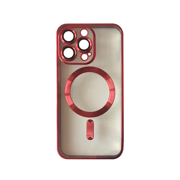 ЧОХОЛ SHINING CAMERA MAGSAFE ДЛЯ IPHONE 13 PRO ЧЕРВОНИЙ