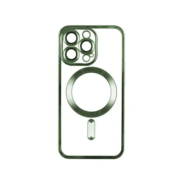 ЧОХОЛ SHINING CAMERA MAGSAFE ДЛЯ IPHONE 13 PRO ЗЕЛЕНИЙ