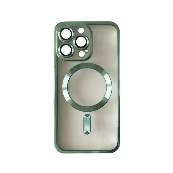 MR4_104194 Чохол shining camera magsafe для iphone 14 pro зелений 