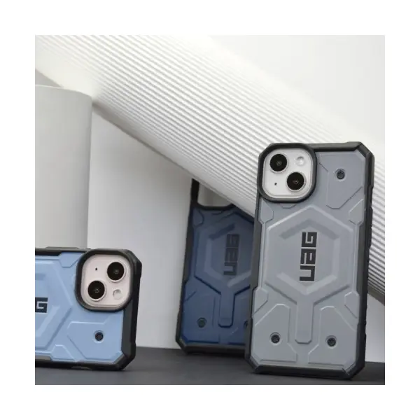 ЧОХОЛ УДАРОСТІЙКИЙ UAG NEW PATHFINDER COLORS MAGSAFE ДЛЯ IPHONE 14 PLUS, СІРИЙ