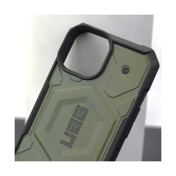 MR4_102905 Чохол ударостійкий uag new pathfinder colors magsafe для iphone 14 plus, сірий PRC