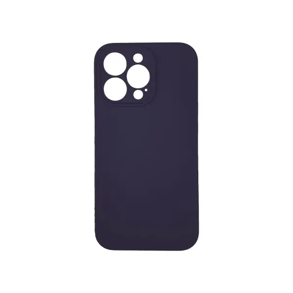 ЧОХОЛ SILICONE CASE FULL CAMERA COPY ДЛЯ IPHONE 14 PRO MAX (71) NEW ПУРПУРОВИЙ