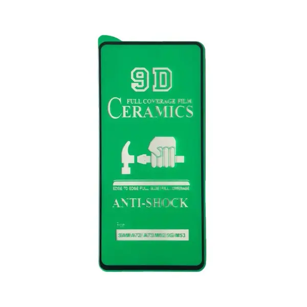 ЗАХИСНЕ СКЛО CERAMIC ДЛЯ SAMSUNG M53 5G, ЧОРНИЙ (ТЕХ. ПАК)