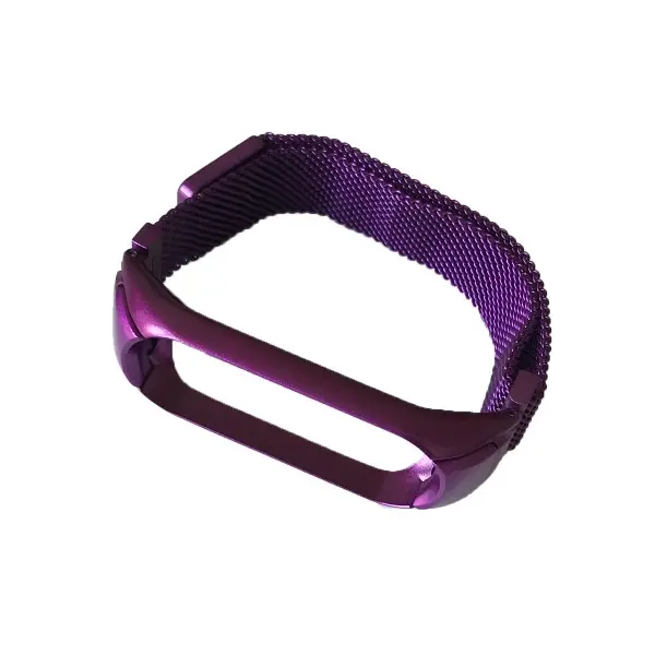 MR4_104609 Ремінець для xiaomi mi band 7 milanese loop пурпуровий 