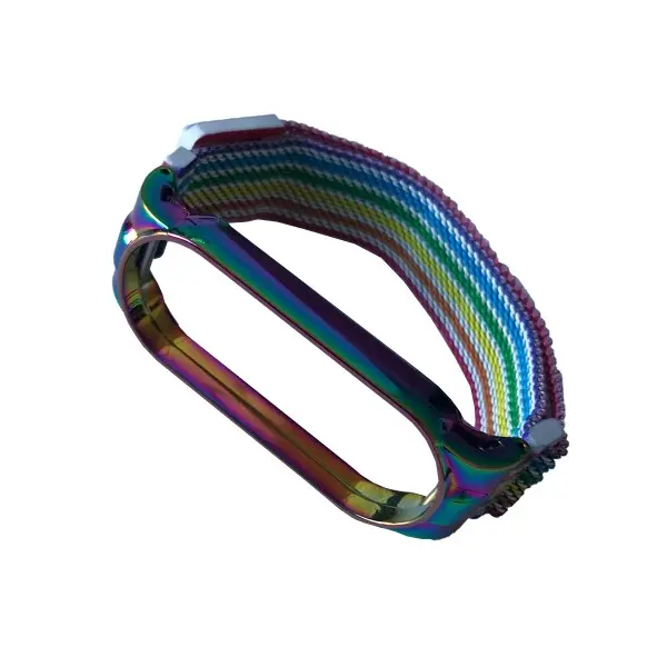 РЕМІНЕЦЬ ДЛЯ XIAOMI MI BAND 7 MILANESE LOOP RAINBOW