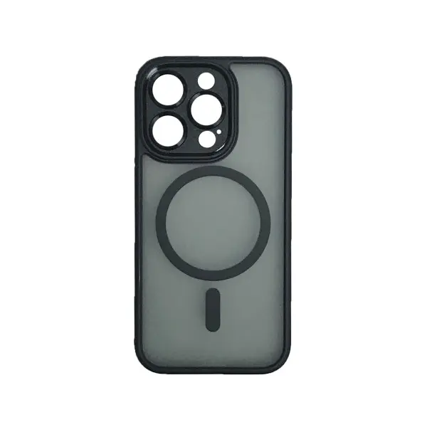 ЧОХОЛ ROCK GUARD TOUCH WITH MAGNETIC (ANTI-DROP LENS PROTECTION) ДЛЯ IPHONE 15 TITANIUM, ЧОРНИЙ