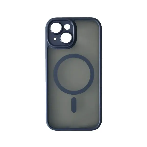 ЧОХОЛ ROCK GUARD TOUCH WITH MAGNETIC (ANTI-DROP LENS PROTECTION) ДЛЯ IPHONE 15 TITANIUM СИНІЙ