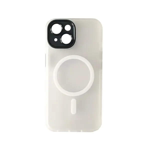 ЧОХОЛ ROCK GUARD TOUCH WITH MAGNETIC (ANTI-DROP LENS PROTECTION) ДЛЯ IPHONE 15 MATTE, БІЛИЙ