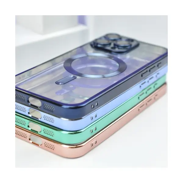 ЧОХОЛ SHINING CAMERA MAGSAFE ДЛЯ IPHONE 15 PRO ЗЕЛЕНИЙ