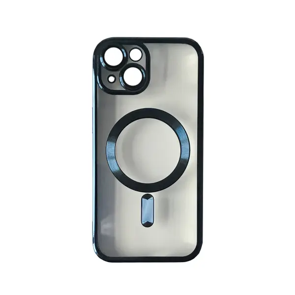 ЧОХОЛ SHINING CAMERA MAGSAFE ДЛЯ IPHONE 15 СИНІЙ TITANIUM