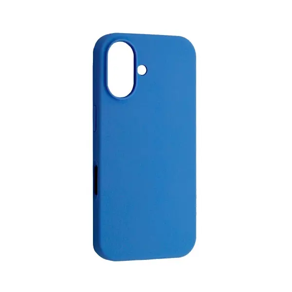 ЧОХОЛ SILICONE CASE FULL COPY ДЛЯ IPHONE 16 PLUS (70) NEW LAKE СИНІЙ