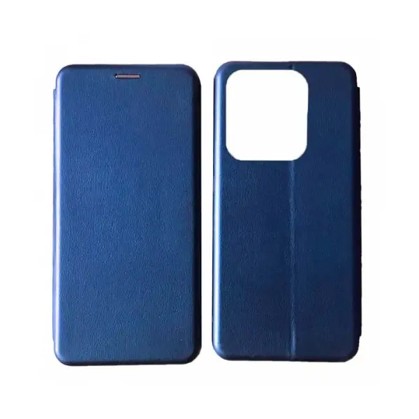 ЧОХОЛ-КНИЖКА LEVEL ДЛЯ REDMI NOTE 13 PRO 5G, POCO X6 5G СИНІЙ