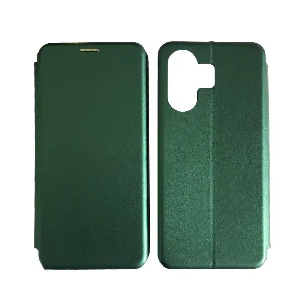 MR4_105698 Чохол-книжка level для xiaomi poco m6 5g midnight зелений 