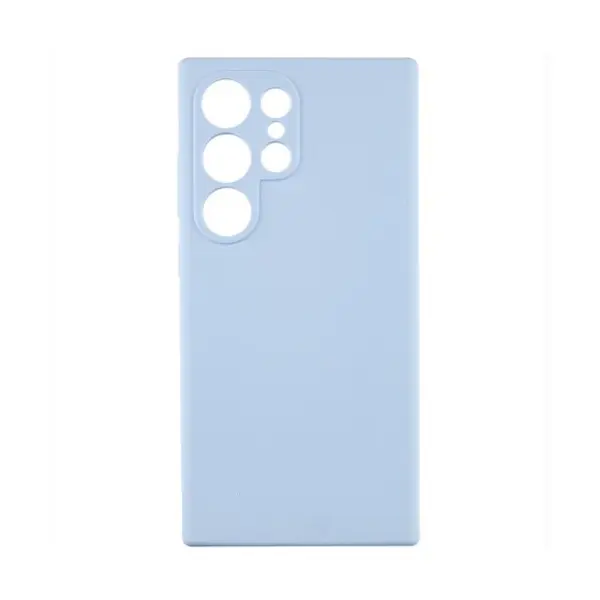 ЧОХОЛ SILICONE CASE LUXURY ДЛЯ SAMSUNG S24 ULTRA LILAC CREAM