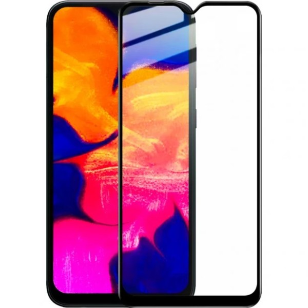 MR3_118714 Захисне скло 6d для samsung a107, m017 galaxy a10s, m01s (2019) (6d, чорний), без упаковки PRC