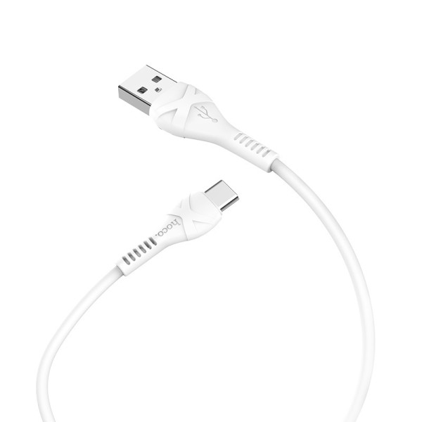 MR3_116347 Кабель usb type-c hoco x37 cool power type-c 1m білий HOCO