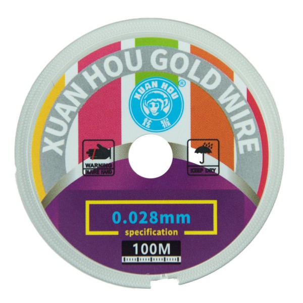MR1_98180 Струна сепараторна xuanhou gold wire (100m, 0.028mm) для розділення дисплейних модулів XUANHOU